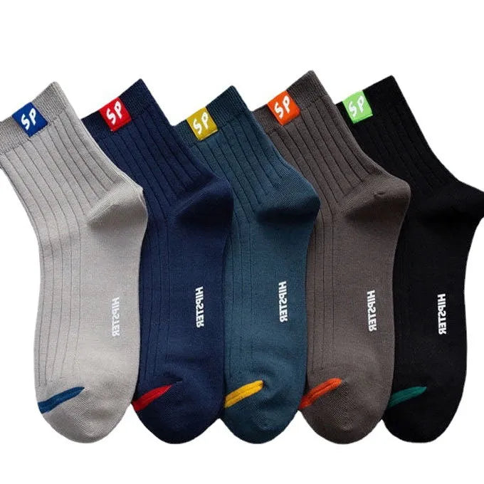 5 Pares de Meias Anti-odor FIbra de Bambu 38-47