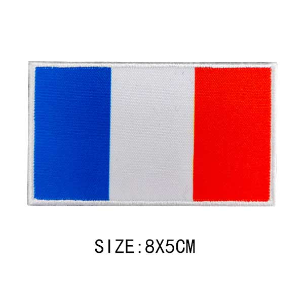 Flag Of The World Embroidery Patches For Clothing DIY Thermo Adhesive Customisable Color Flag Iron-On Transfer For Sticker Badge