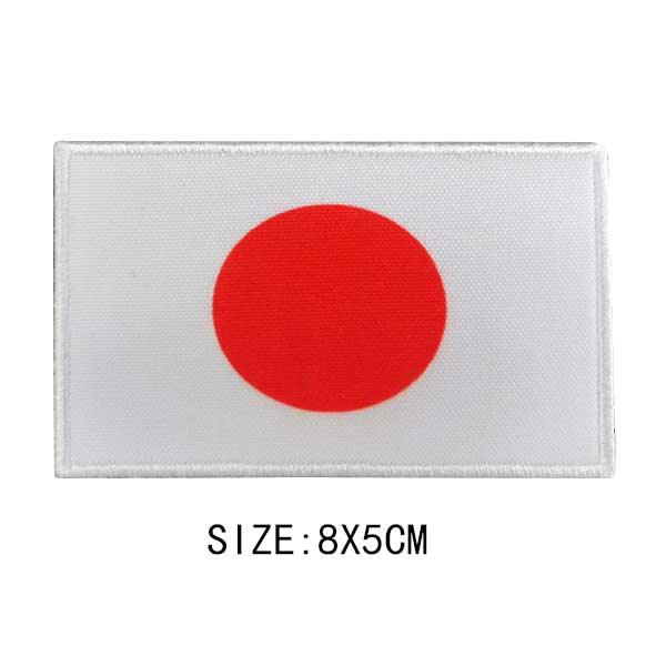 Flag Of The World Embroidery Patches For Clothing DIY Thermo Adhesive Customisable Color Flag Iron-On Transfer For Sticker Badge