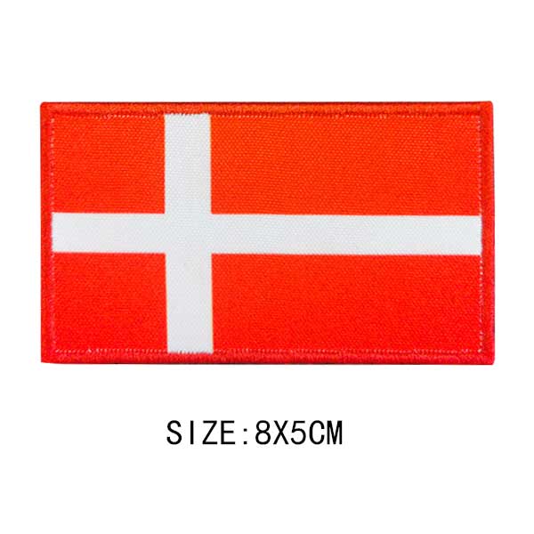 Flag Of The World Embroidery Patches For Clothing DIY Thermo Adhesive Customisable Color Flag Iron-On Transfer For Sticker Badge