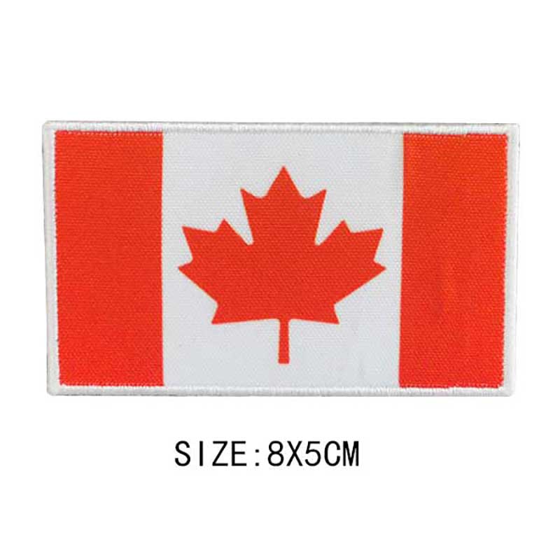 Flag Of The World Embroidery Patches For Clothing DIY Thermo Adhesive Customisable Color Flag Iron-On Transfer For Sticker Badge