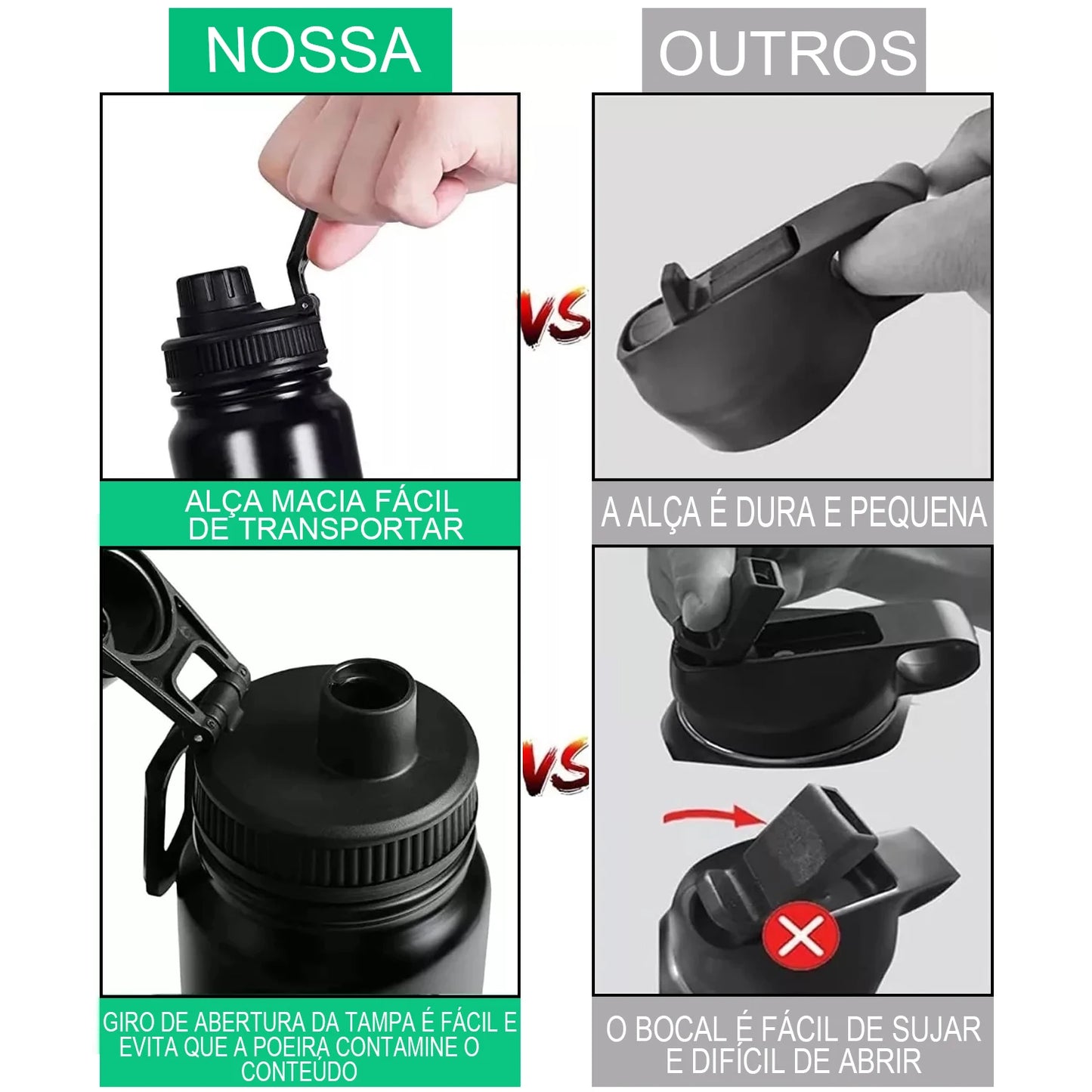 Garrafa Térmica Modus 1000ml