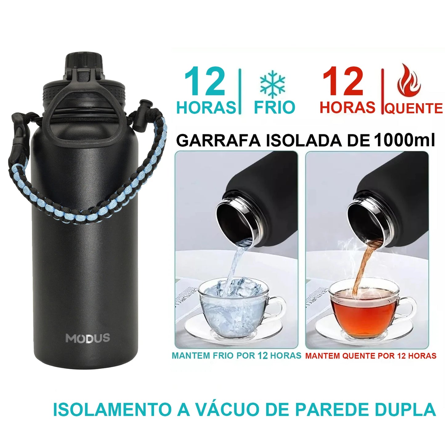 Garrafa Térmica Modus 1000ml