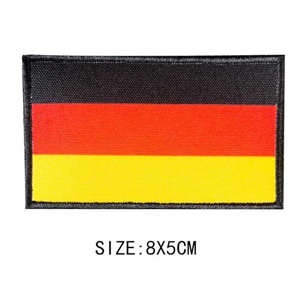 Flag Of The World Embroidery Patches For Clothing DIY Thermo Adhesive Customisable Color Flag Iron-On Transfer For Sticker Badge