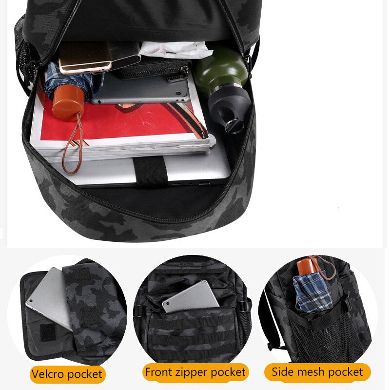 Mochila Impermeável Militar Viagens Camping
