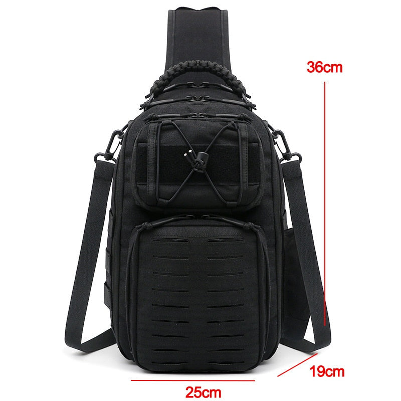 Mochila Tática Laser Tecnológica Impermeável