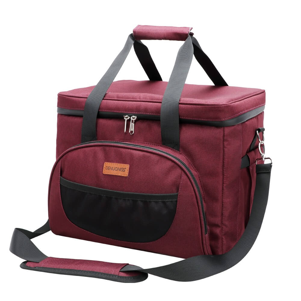 Bolsa Térmica Grande Impermeável Com Bolsos