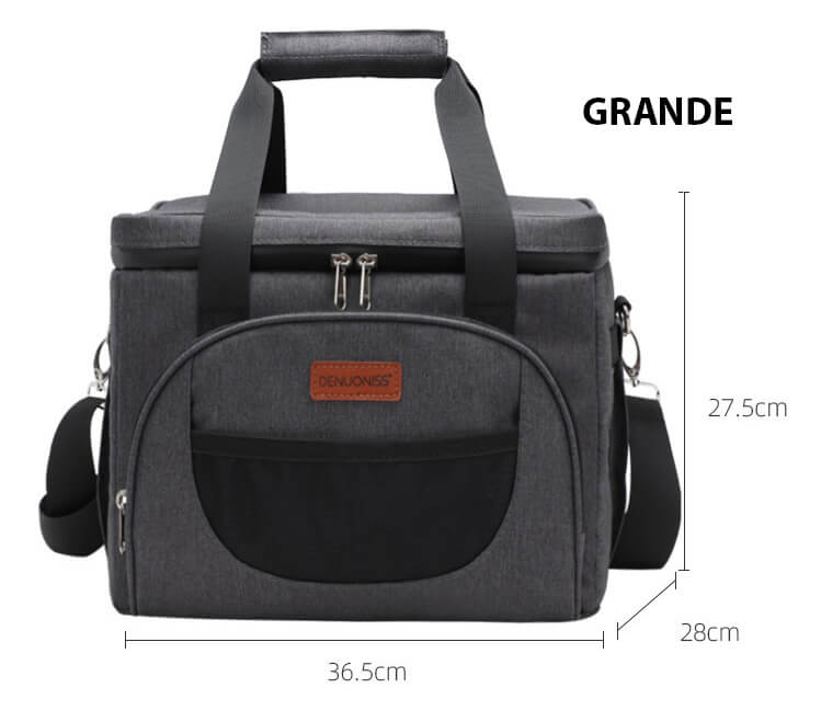 Bolsa Térmica Grande Impermeável Com Bolsos