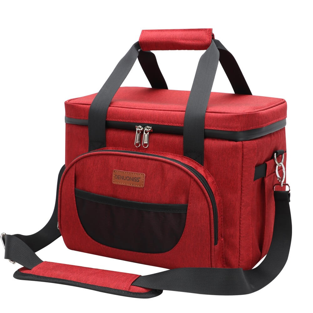 Bolsa Térmica Grande Impermeável Com Bolsos