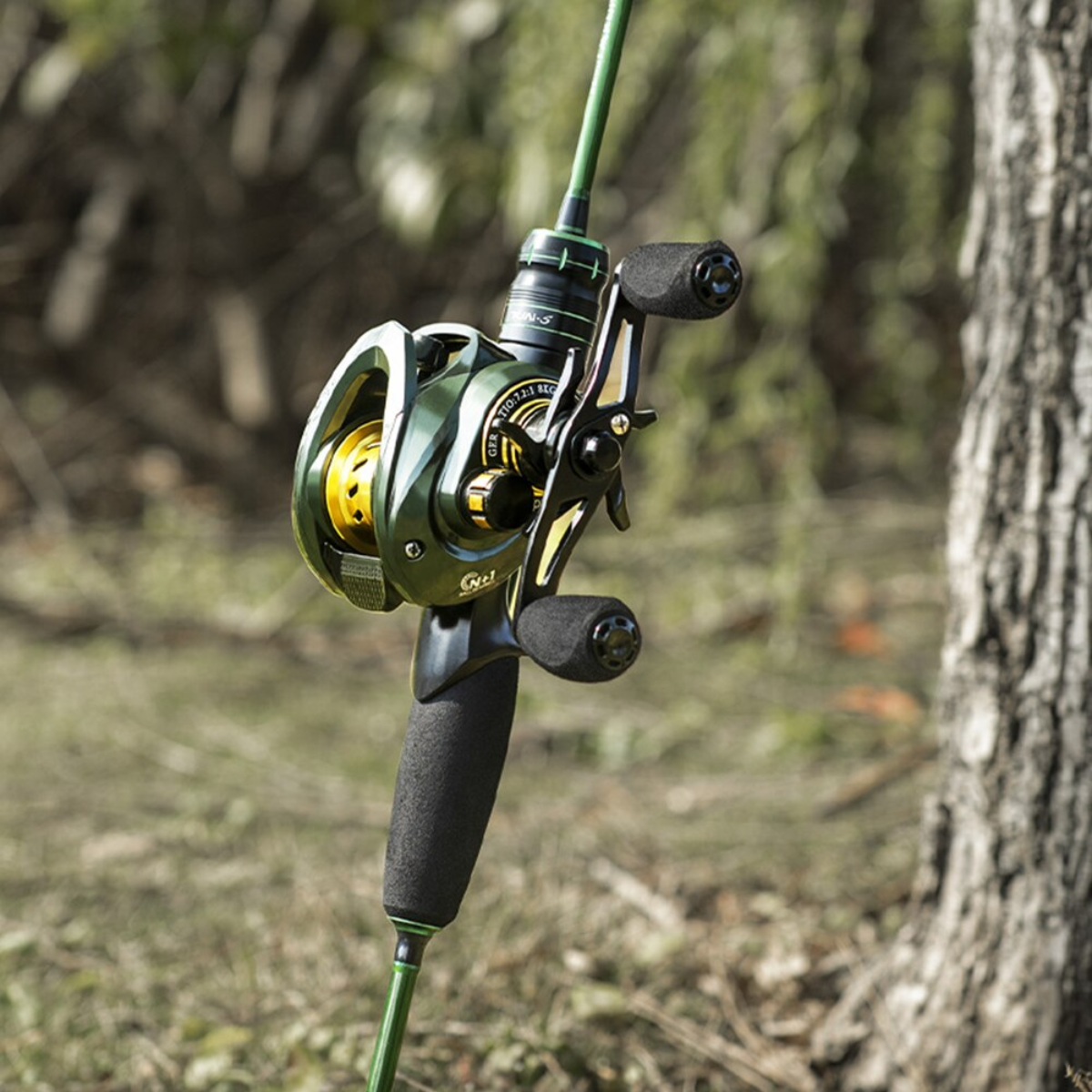 Carretilha de Pesca Anti Cabeleira - Titan Pro