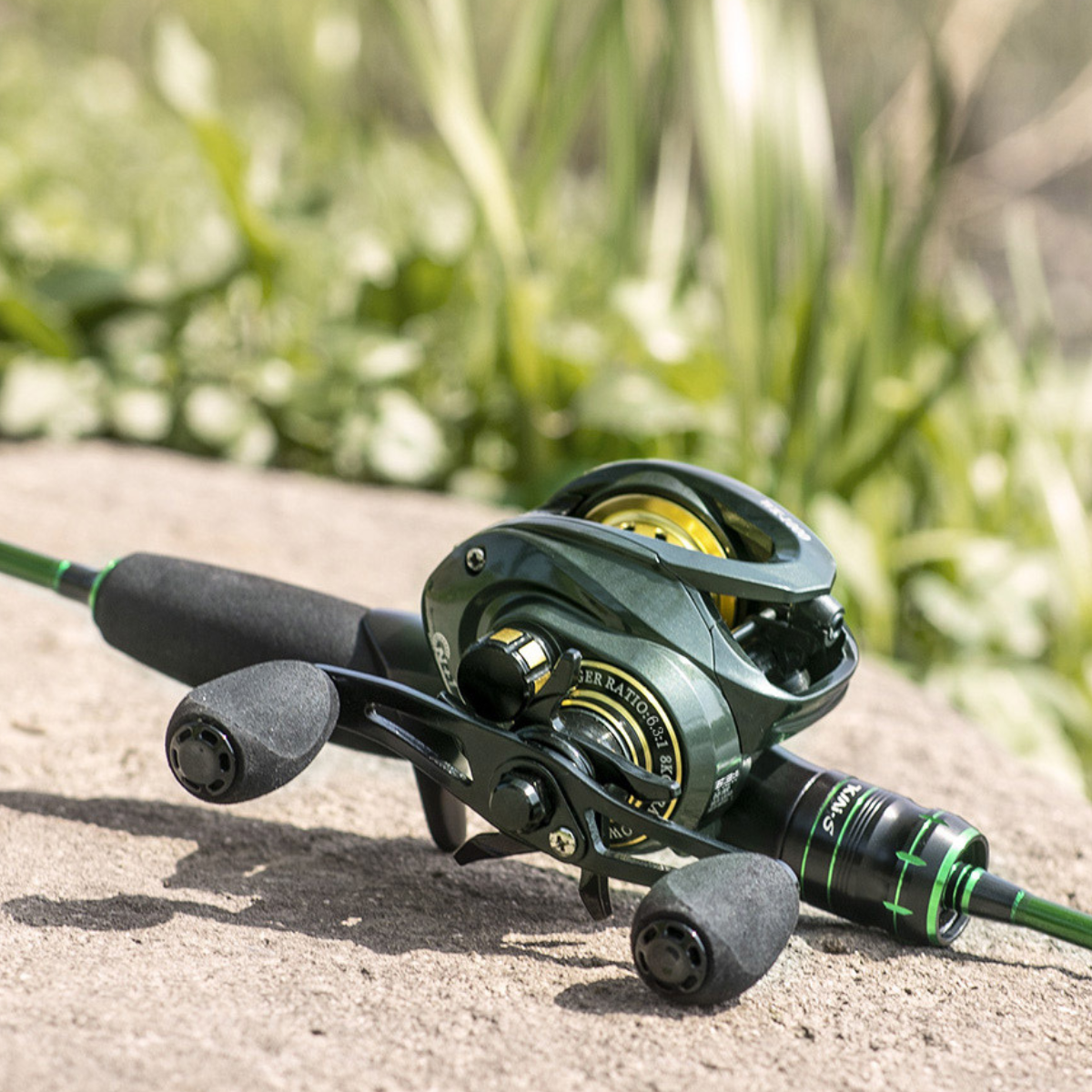 Carretilha de Pesca Anti Cabeleira - Titan Pro