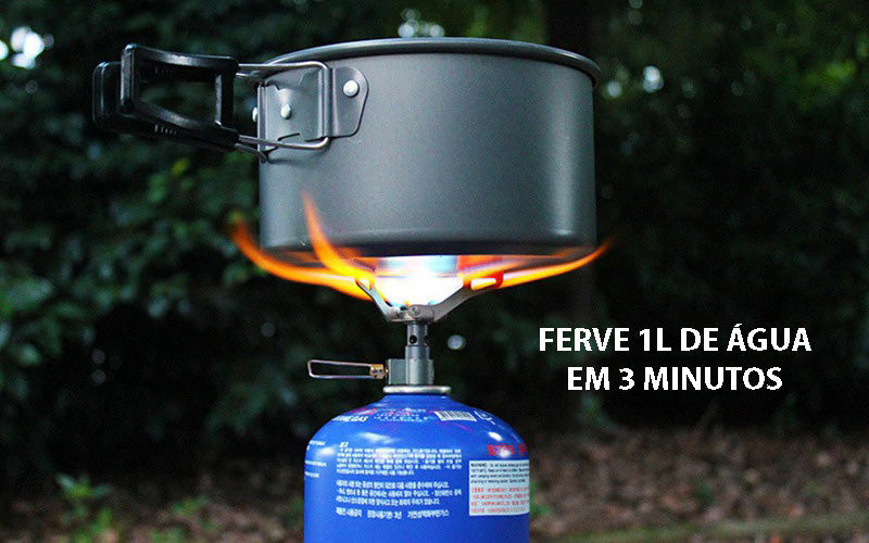 Fogão Portátil a Gás Para Camping