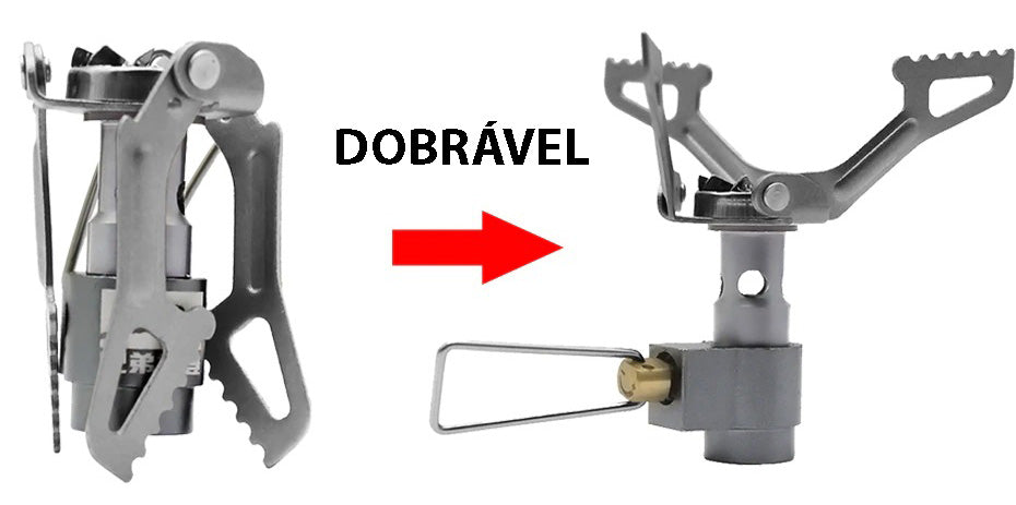 Fogão Portátil a Gás Para Camping
