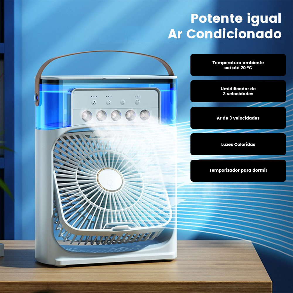 Climatizador e Ar Condicionado Portátil 4 em 1 - AirPure