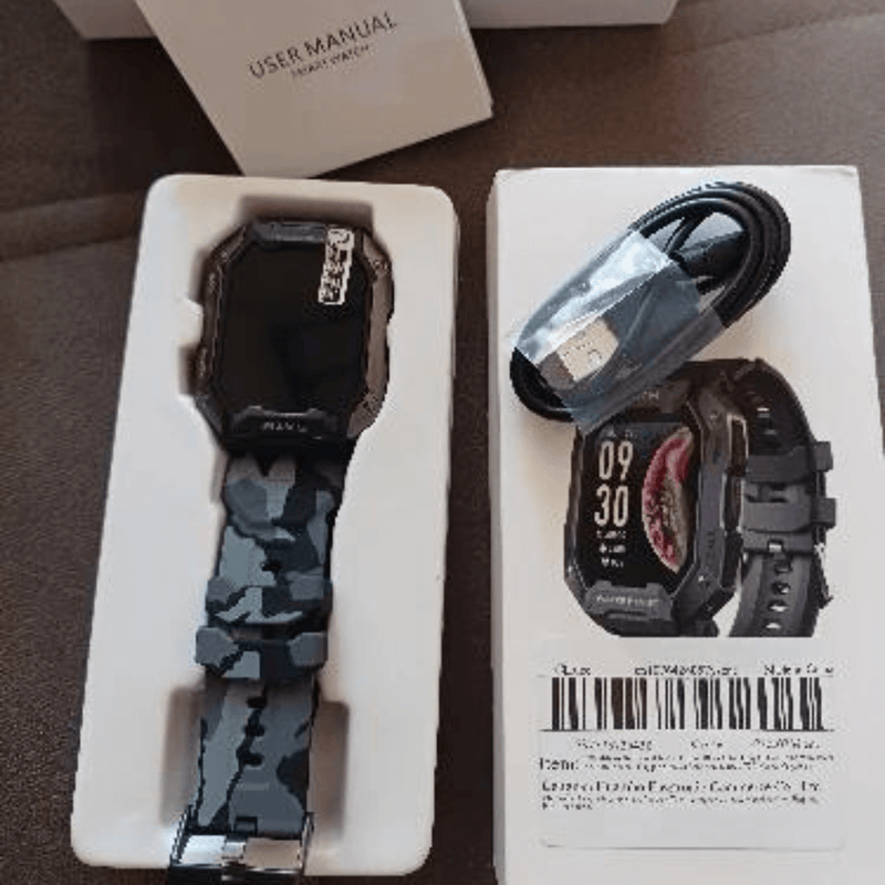 Smartwatch Militar Navy Pro™ (+1 Pulseira de Brinde)