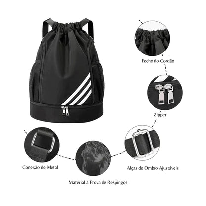 Mochila Esportiva Imperméavel - Power Bag