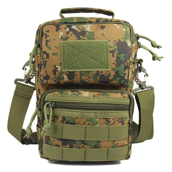 Mochila de Ombro Camuflada Militar