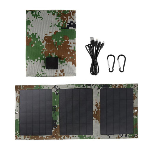 Painel Solar Portátil 4 Em 1