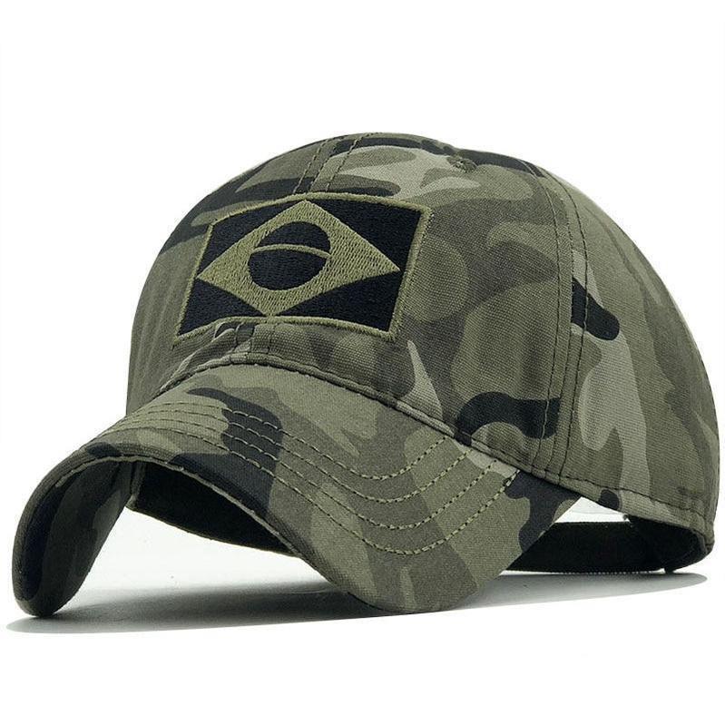 Boné Militar Tático Brasil - Tatical Style
